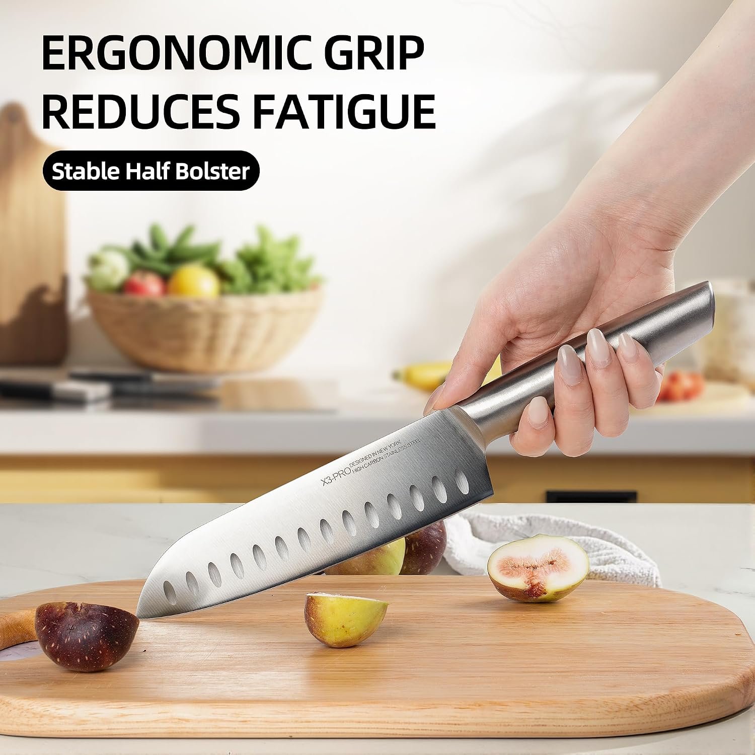 KnifeSaga 14-Piece Knife Set with Block Review (Acacia + Built-in Sharpener)