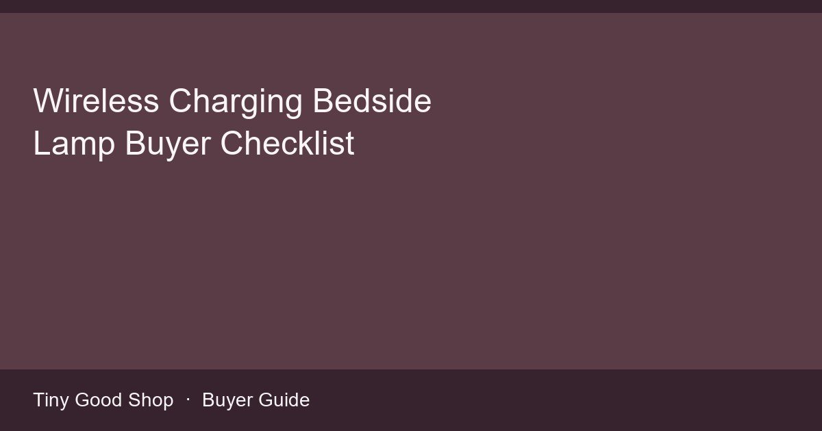 Bedside lamp with built-in wireless charging pad and warm light