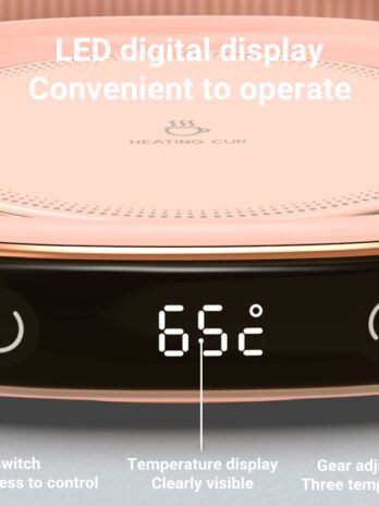 Coffee Mug Warmer Warm Coaster Smart Heating Cup Thermal Insulation Constant Temperature Coaster Heating Pad Desktop