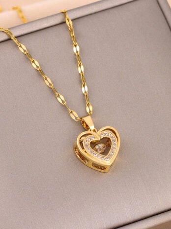 Double Layer Love Necklace: A Stylish and Elegant Jewelry Piece for Every Woman