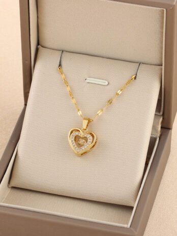 Double Layer Love Necklace: A Stylish and Elegant Jewelry Piece for Every Woman