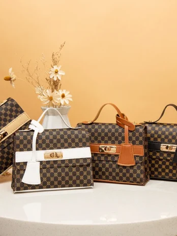 Hot Sell Classic Luxury Women Pu Handbag for Women Luxury Private Label Handbags Ladies